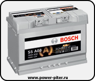 Гелевые аккумуляторы Bosch S5A AGM (S6 AGM HighTec)